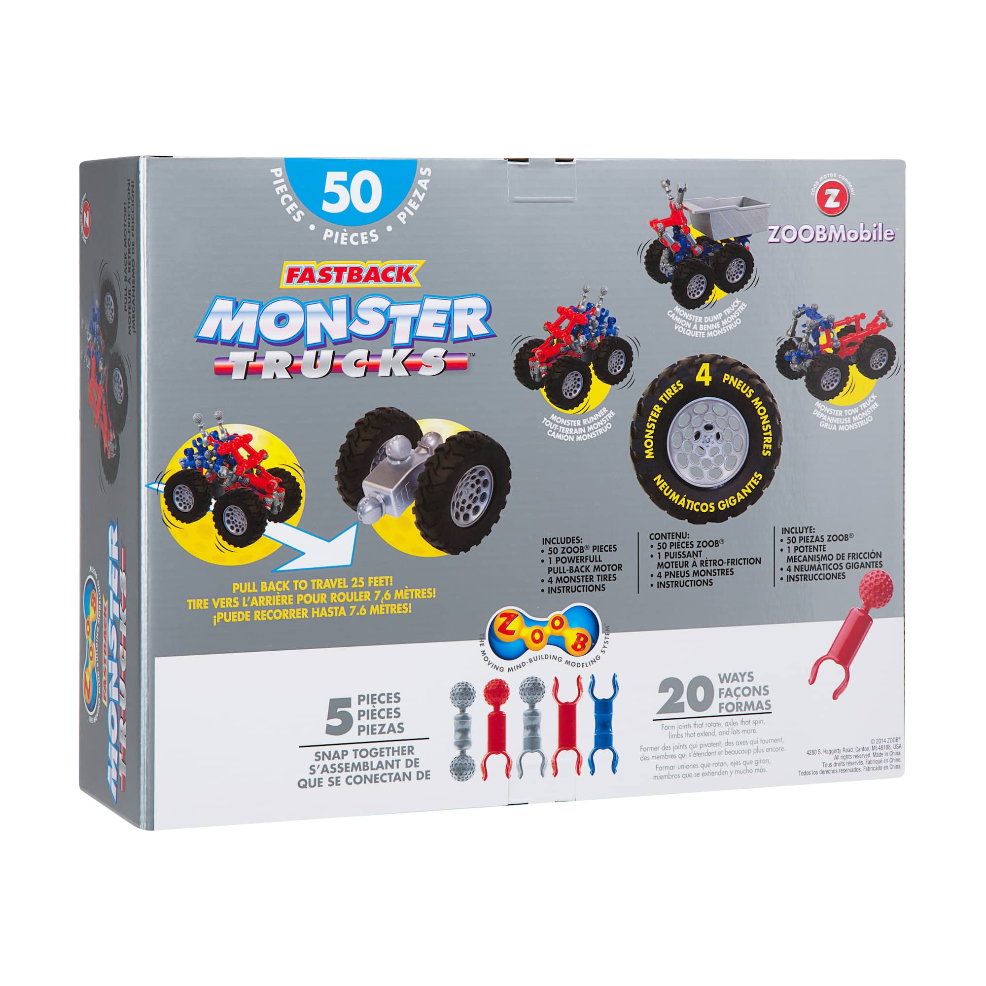 ZOOBMobile Fastback Monster Trucks